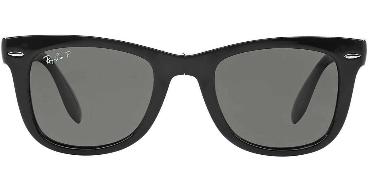foldable ray bans sunglass hut